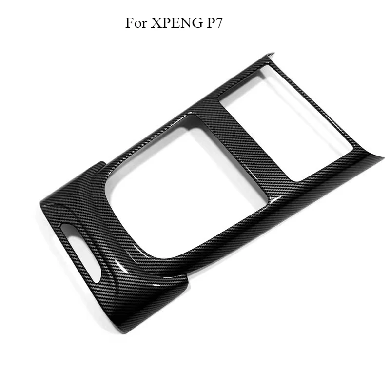 

For XPENG P7 Carbon Fiber Interior Trim Kit - Premium Air Vent/Console/Gear Panel/Window Switch Decoration Cover