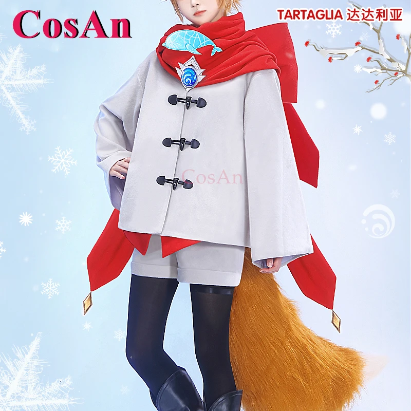 CosAn Anime Game Genshin Impac - Winter Clothing Game avaliação e preço