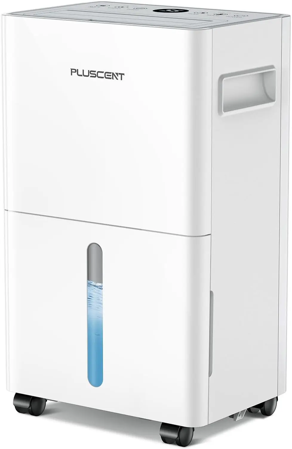 

1500 кв. футов Осушитель воздуха для подвала, 21 пинта, бесшумная работа, с интеллектуальным контролем влажности, автоматической разморозкой, таймером