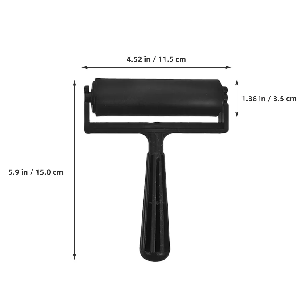 3 قطع من أدوات الرسم الماسي الصغيرة، أدوات الطباعة البلاستيكية لختم الحبر، أسطوانة الرسم الماسية