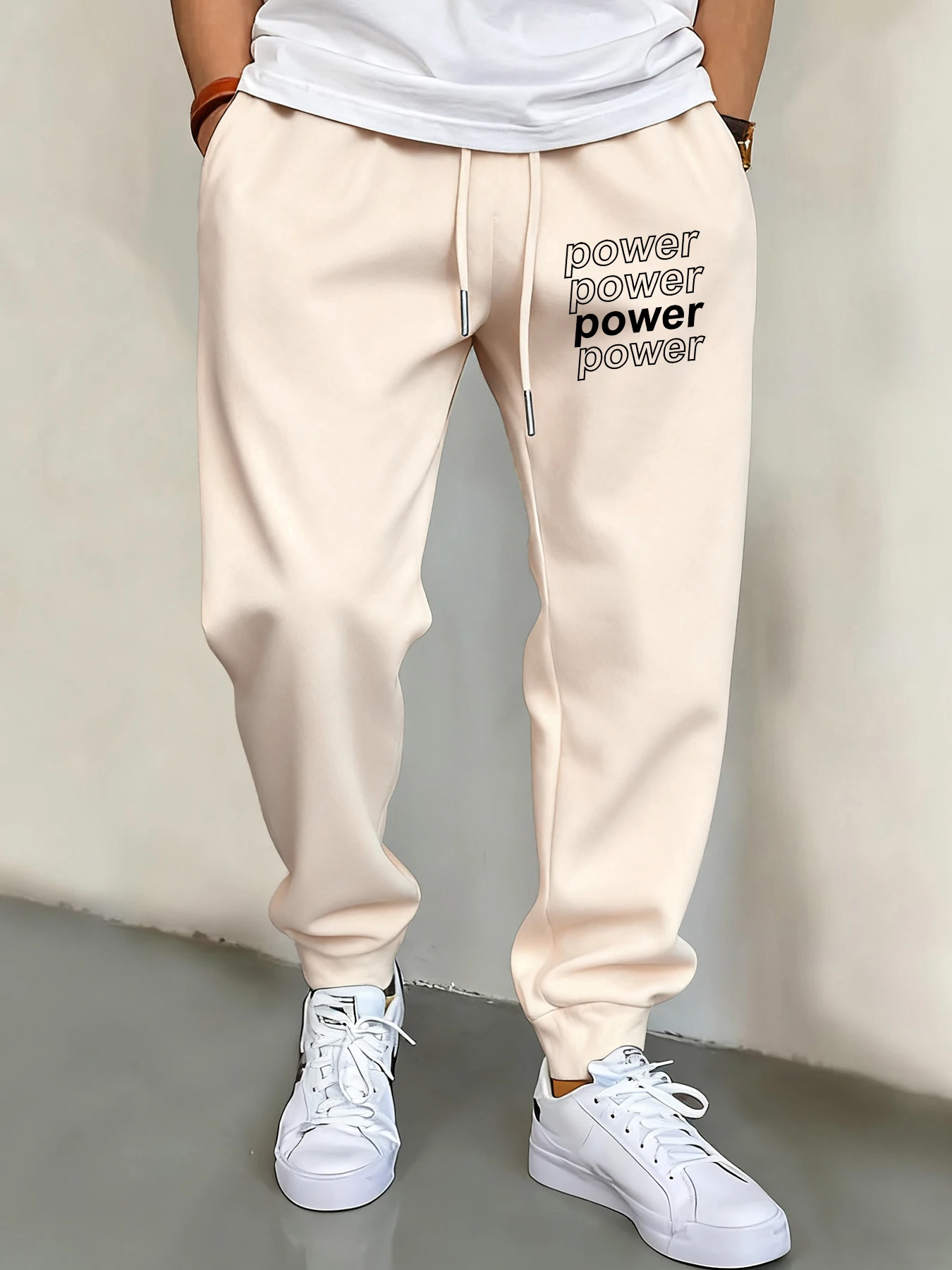 

Инъекционный новый мощный узор, повседневные модные мужские бритвы, универсальные свободные брюки с карманами на шнурке, спортивные штаны, мужские