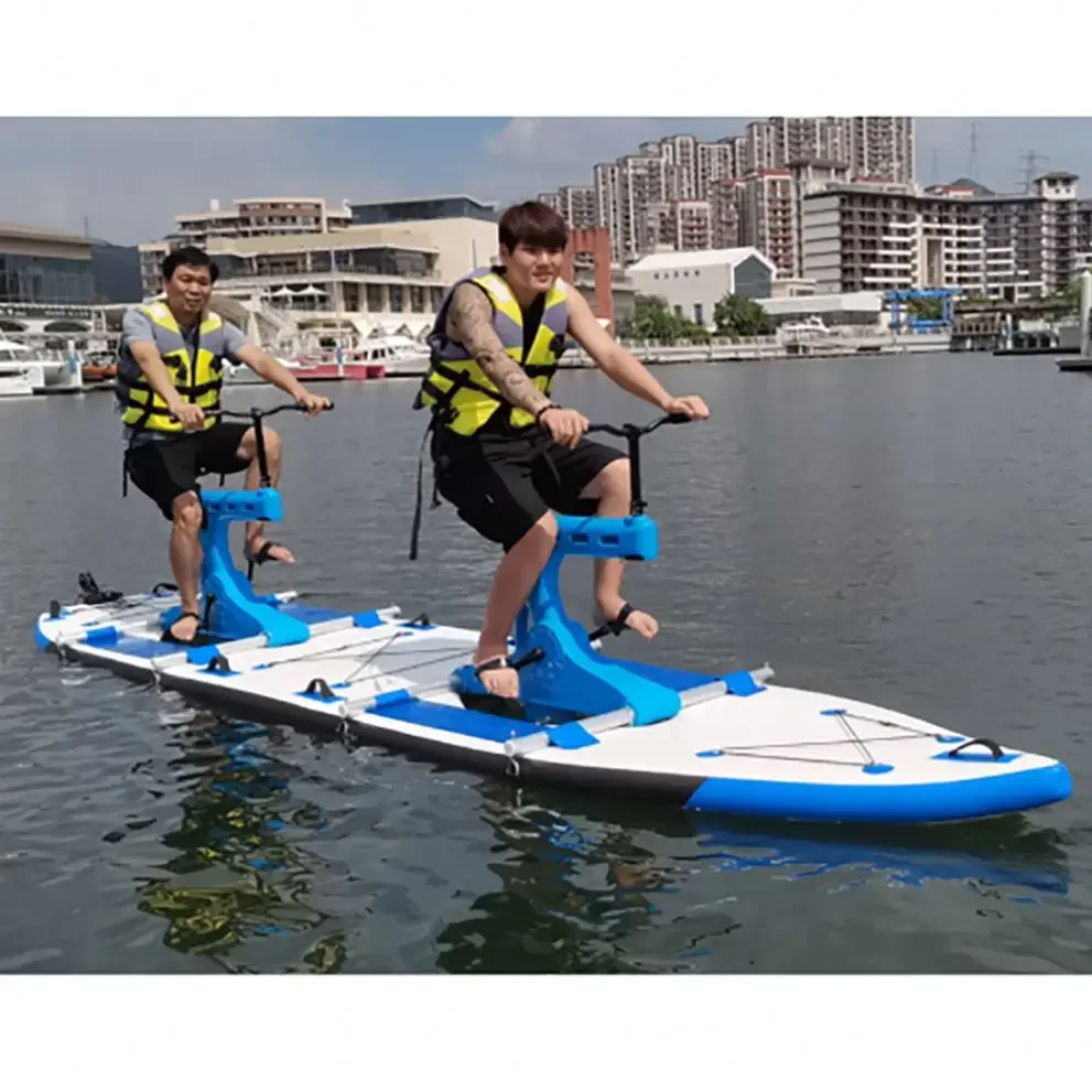 2-person Racing Surfboard Outdoor River Racing Sports Sea Bikecycle Ride On Water SUP Water Bike