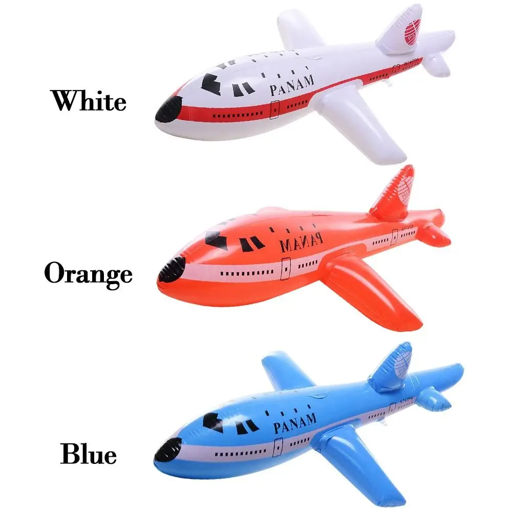 2Pcs Inflatable Airplane Float Airplane With Inflatable Tube For Outdoor Fun Inflatable Toy Classic Toy For Kids Birthday Gift