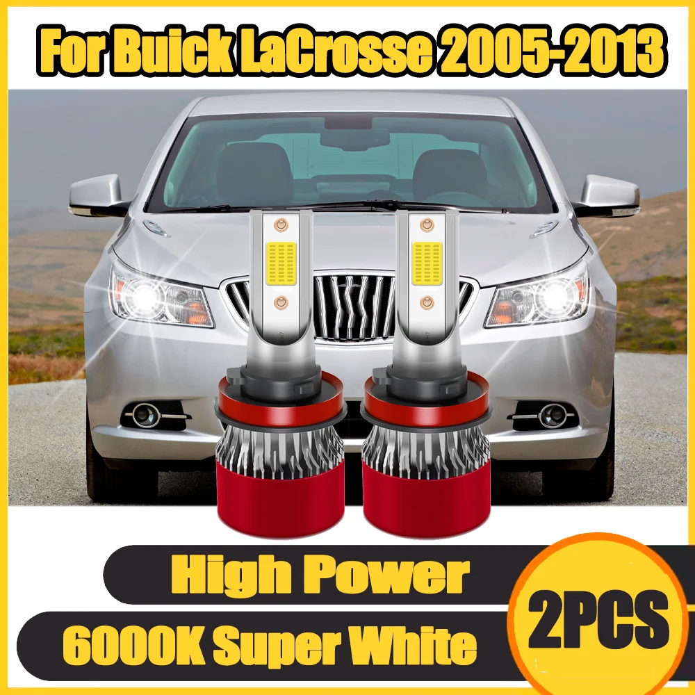 

2PCS 30000LM LED Headlight 150W Turbo Auto Headlamps 6000K White For Buick LaCrosse 2005 2006 2007 2008 2009 2010 2011 2012 2013