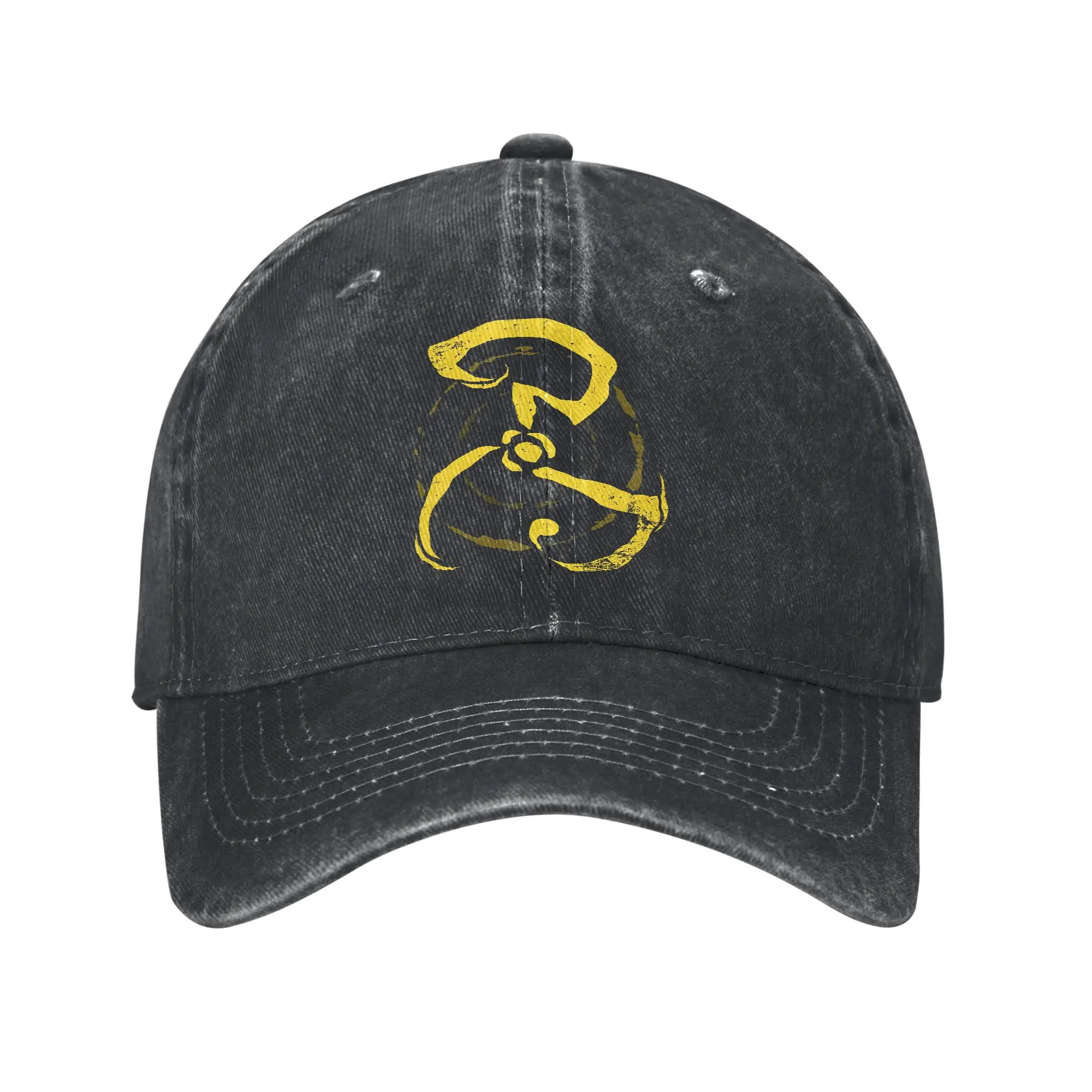 Yellow Sign - King In Yellow Classic Fashion Baseball Cap  Graphic Snapback Cap  Surf Trip Snapback Cap