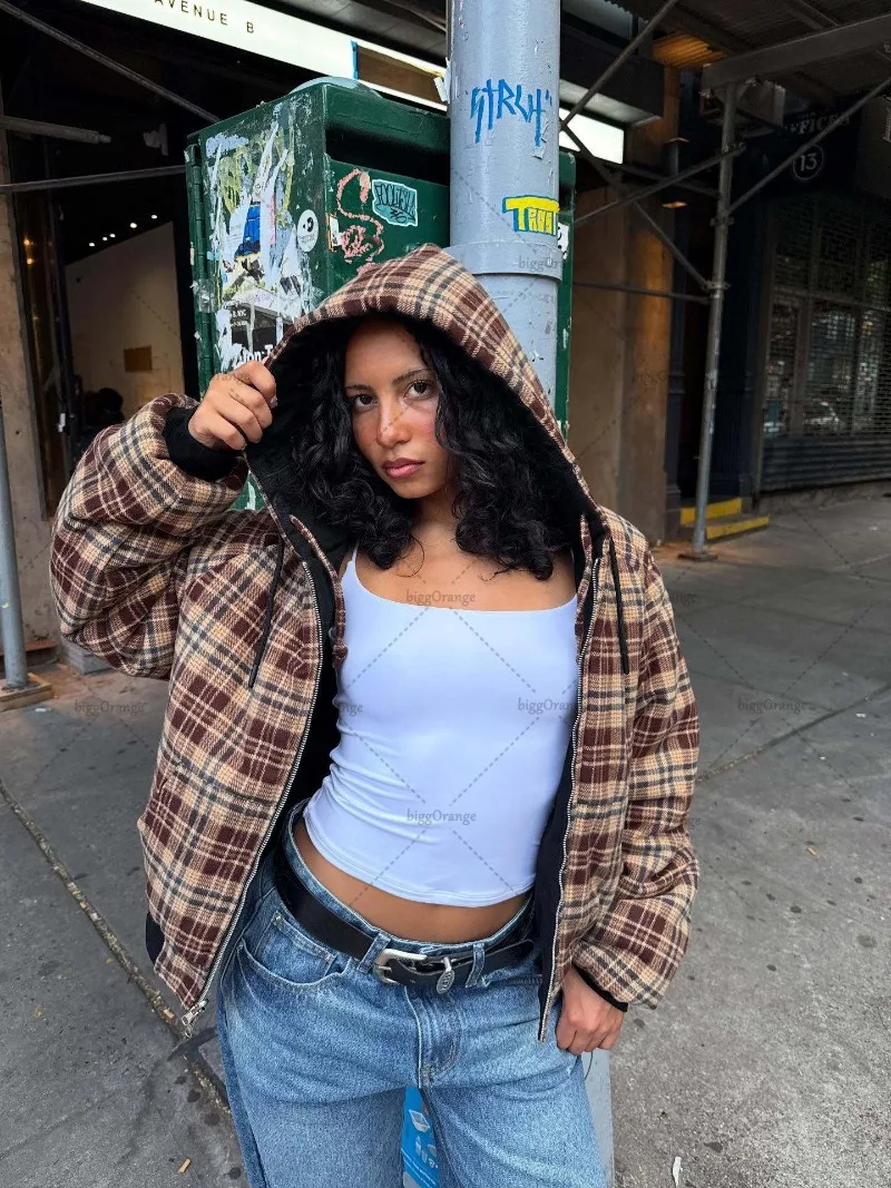 على الوجهين عادية شارع العليا Harajuku المتضخم قلنسوة بسحاب المرأة العصرية العلامة التجارية خمر الهيب هوب روك فضفاض البلوز الرجال #3