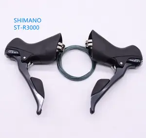 shimano SORA R3000 2x9 speed 3x9 speed STI Unit ST R3000 Set Shift Brake Lever 2 9S 18S road bicycle bike shifter R3000 AliExpress 18