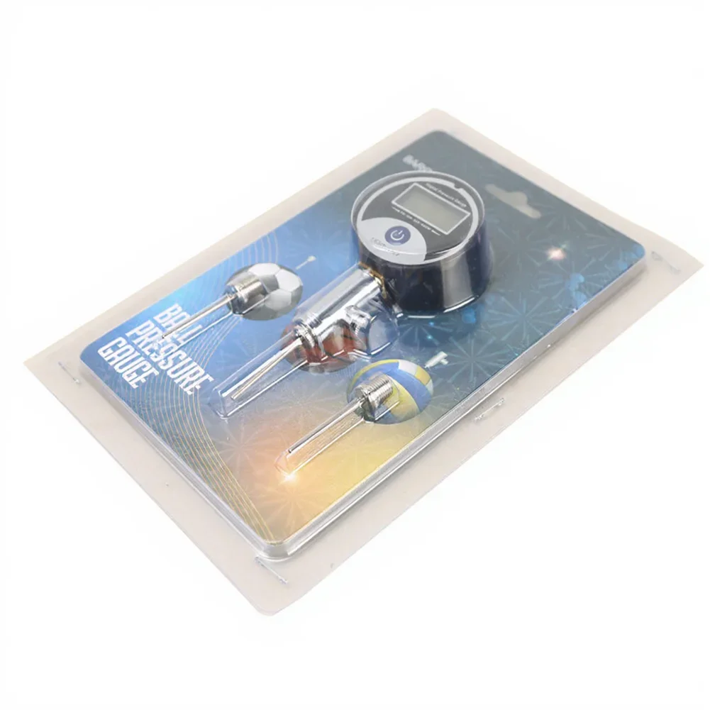 Digital Pressure Meter For Soccer Basketball Volleyball With Plastic Housing Stainless Steel Components And Four Pressure Scales