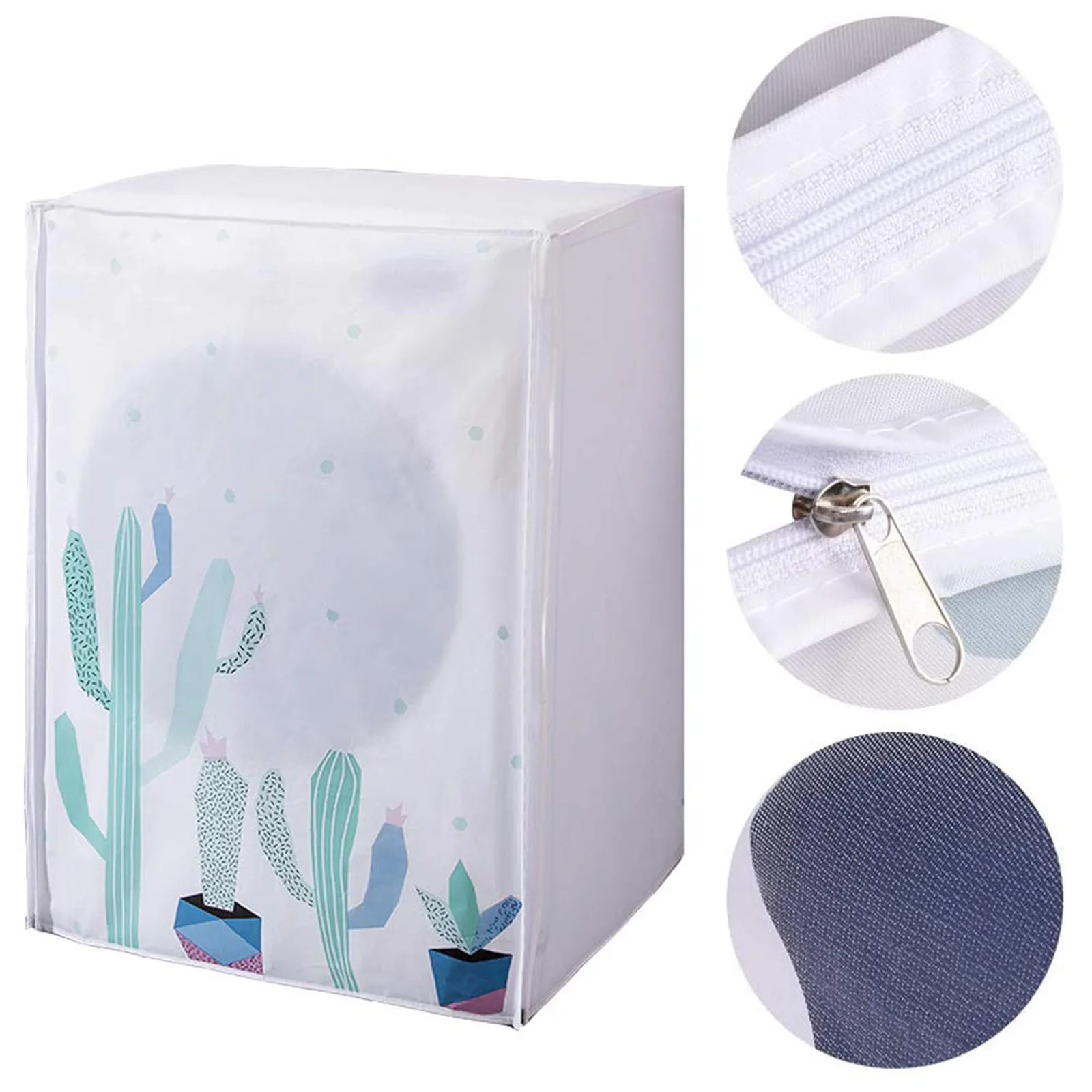 Front Loading Washing Machine Cover For Drum Sunscreen Dust Proof Cover Protective Automatic Washing Machine Household