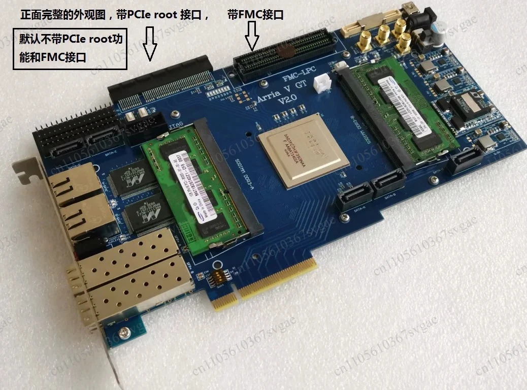 Altera ArriaV FPGA Development Board, PCIe Communication Interface Arria V FPGA Learning Demo Board