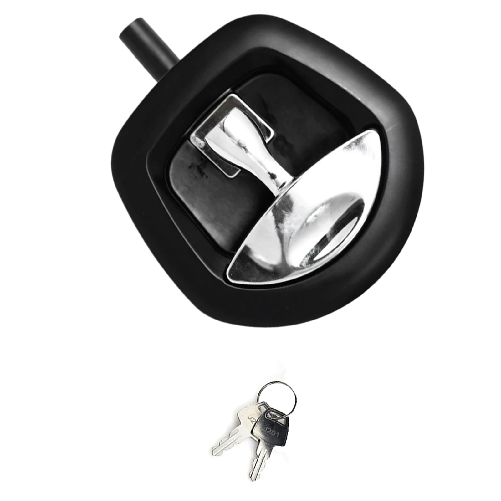 

Whale Tail Lock T-style Lock Cargo With Confidence Made Of High-quality Material Sturdy And Durable Chrome Handle Chrome