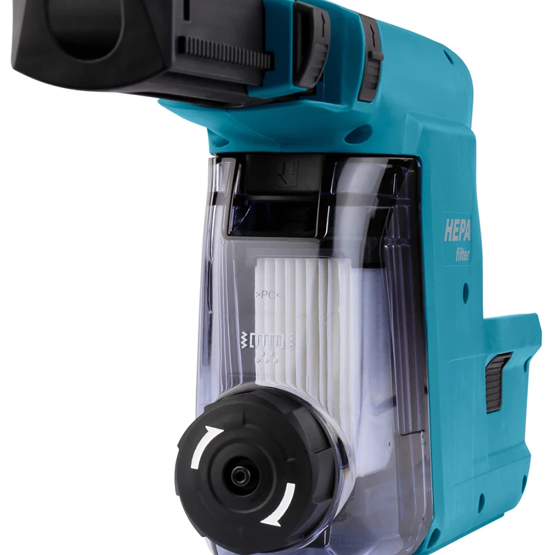 Makita-sistema de extracción de polvo DX06, filtro HEPA, martillo perforador eléctrico de impacto adecuado, colector de polvo automático para Makita DHR242