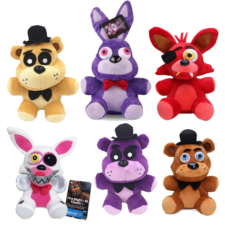 Colgante de muñeco de peluche de Disney, serie FN Bear, BonnieRabbit, oso marrón, zorro y otros colgantes de felpa, regalos de cumpleaños masculinos y femeninos