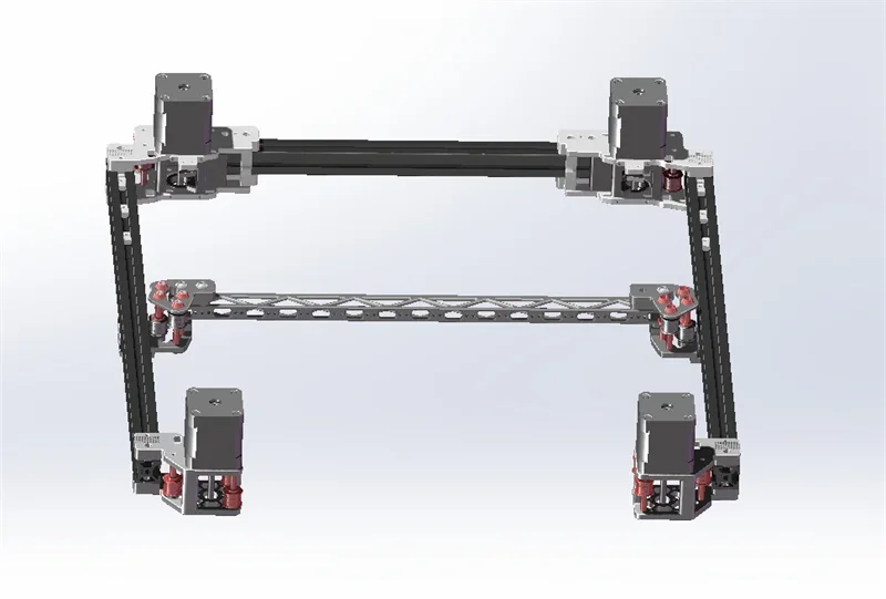 Imagem -05 - Funssor-refinado Voron2.4 Impressora 3d Cnc Alumínio mm Belt 4awd Mod Peças de Atualização para Nema17 Stepper Motor Voron2.4