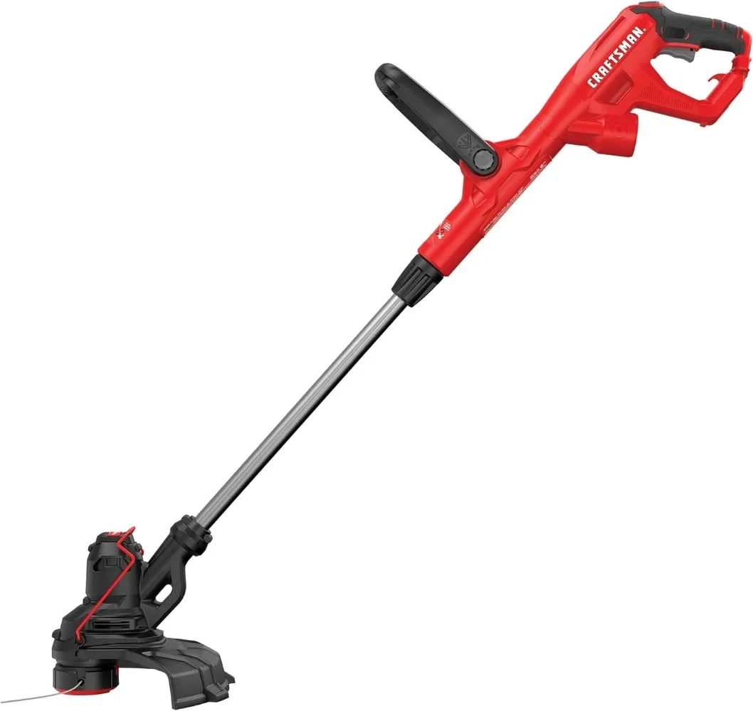 String Trimmer, 6.5 Amp, 14-Inch (CMEST913)Adjustable Length Bar, High Performance Motor Helps Remove Stubborn Weeds