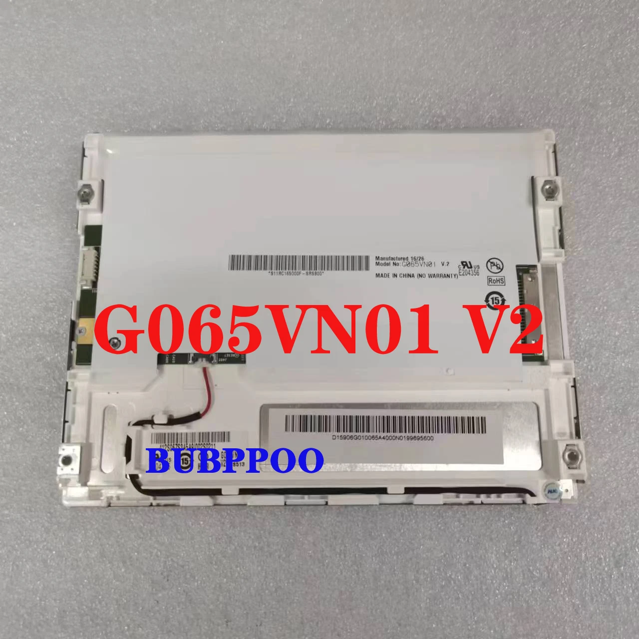 New G065VN01 V2 640(RGB)×480 Original 6.5 Inch LCD Panel Display Modules Monitor