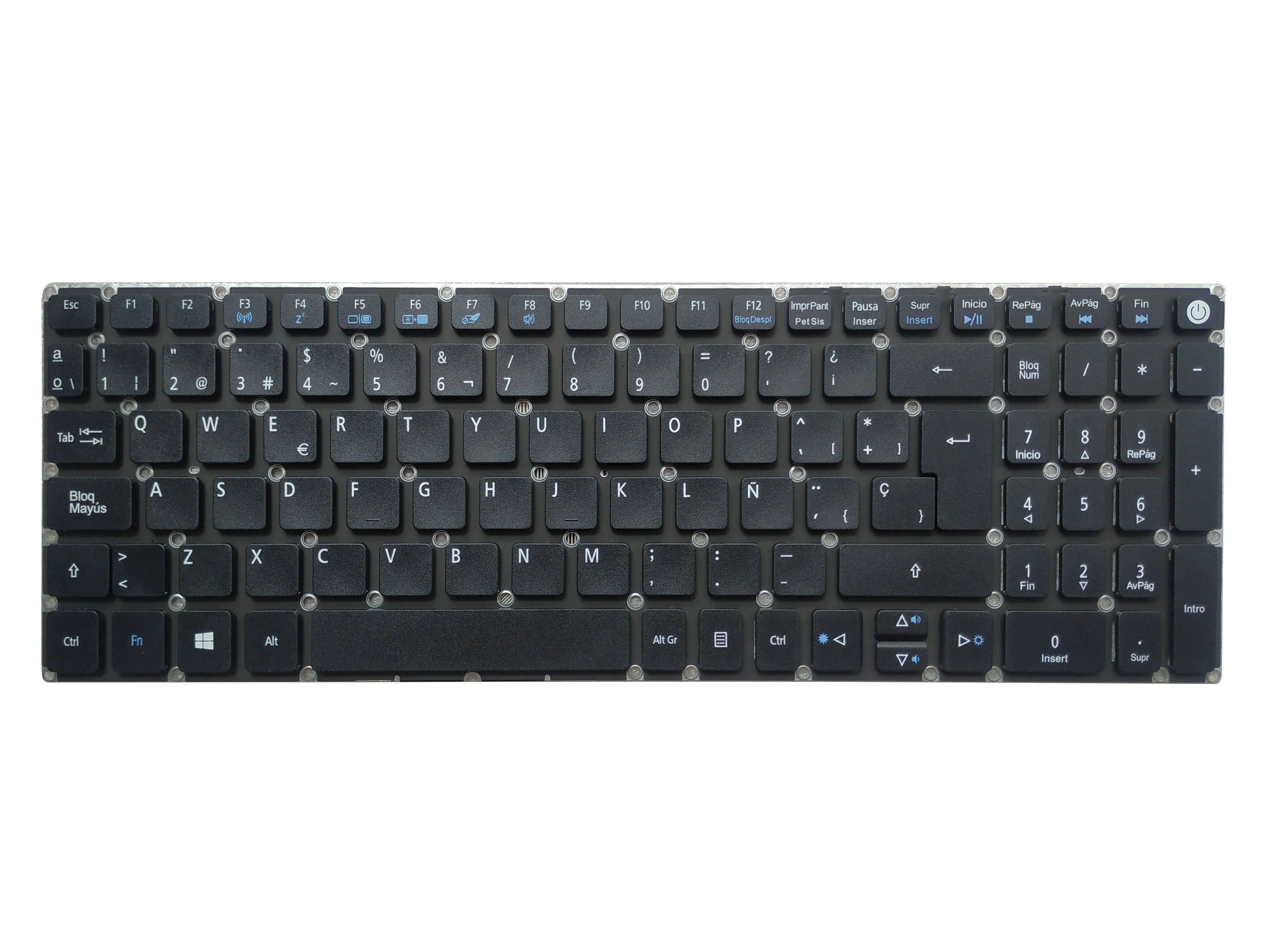 New Latin/Spanish Keyboard For ACER Aspire E15 E5-576 E5-576G E5-576G-5762 E5-576G Black SP Keyboard