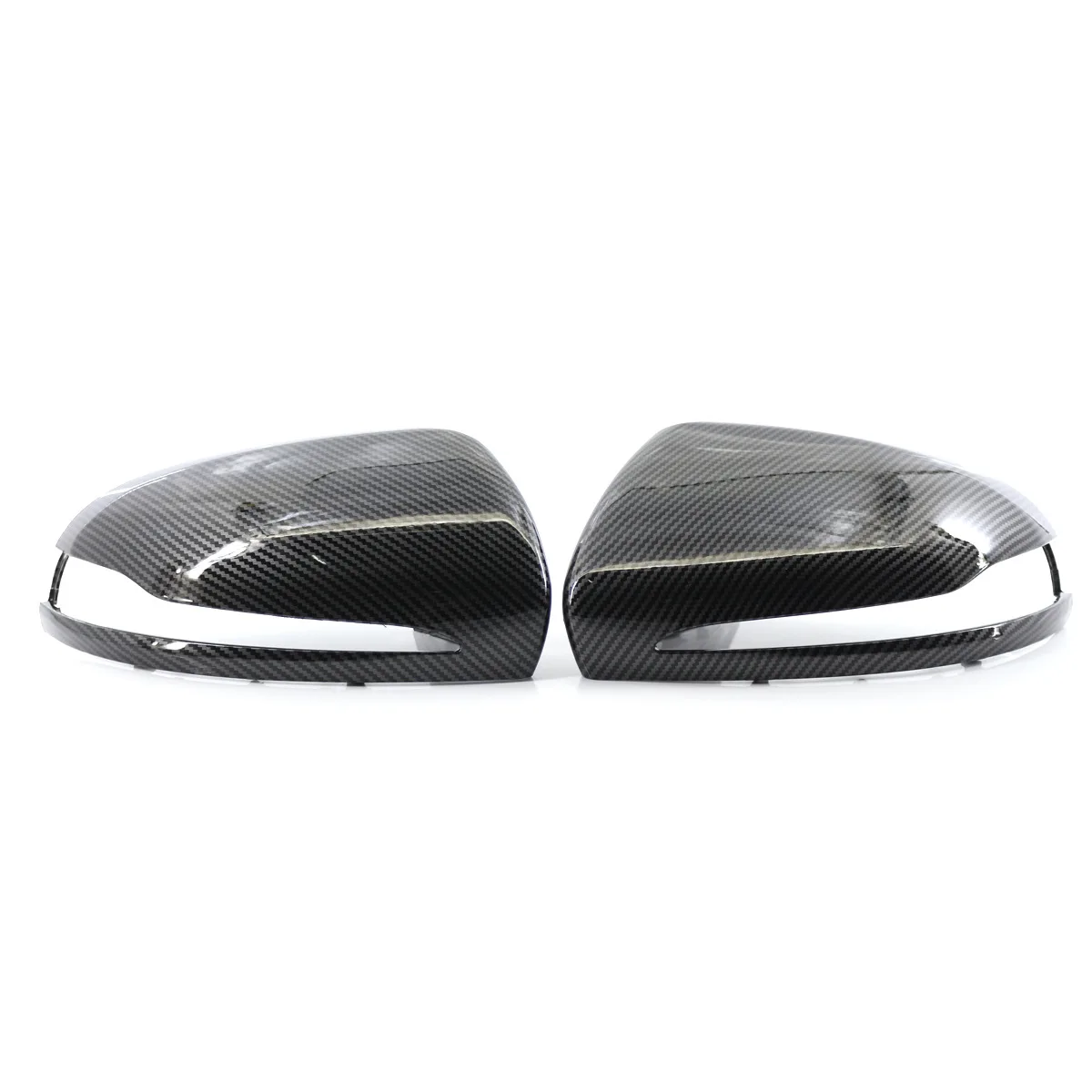 Applicable To Class C E S W205 W213 W222 Rearview Mirror Bright Black Shell Reflector Housing