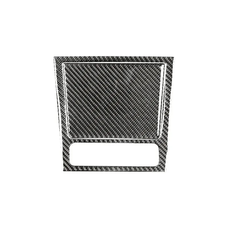 Carbon Fiber Internal Cover Stickers Ashtray Panel Decorative Frame For VW Golf 6 Golf 6 Gti R Mk6 2008-2012 Scirocco 2009-2016 view 3