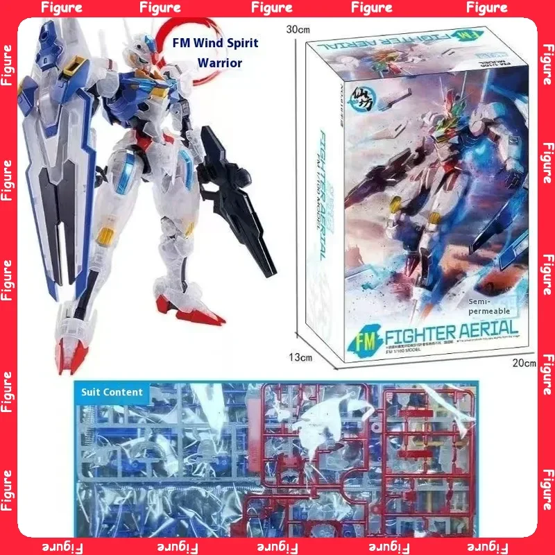 

XF MODEL FM Aerial the Witch 1/100 Scale Full Mechanics Assembly Action Figure Semi-transparent Plastic Model Kit for Collectors