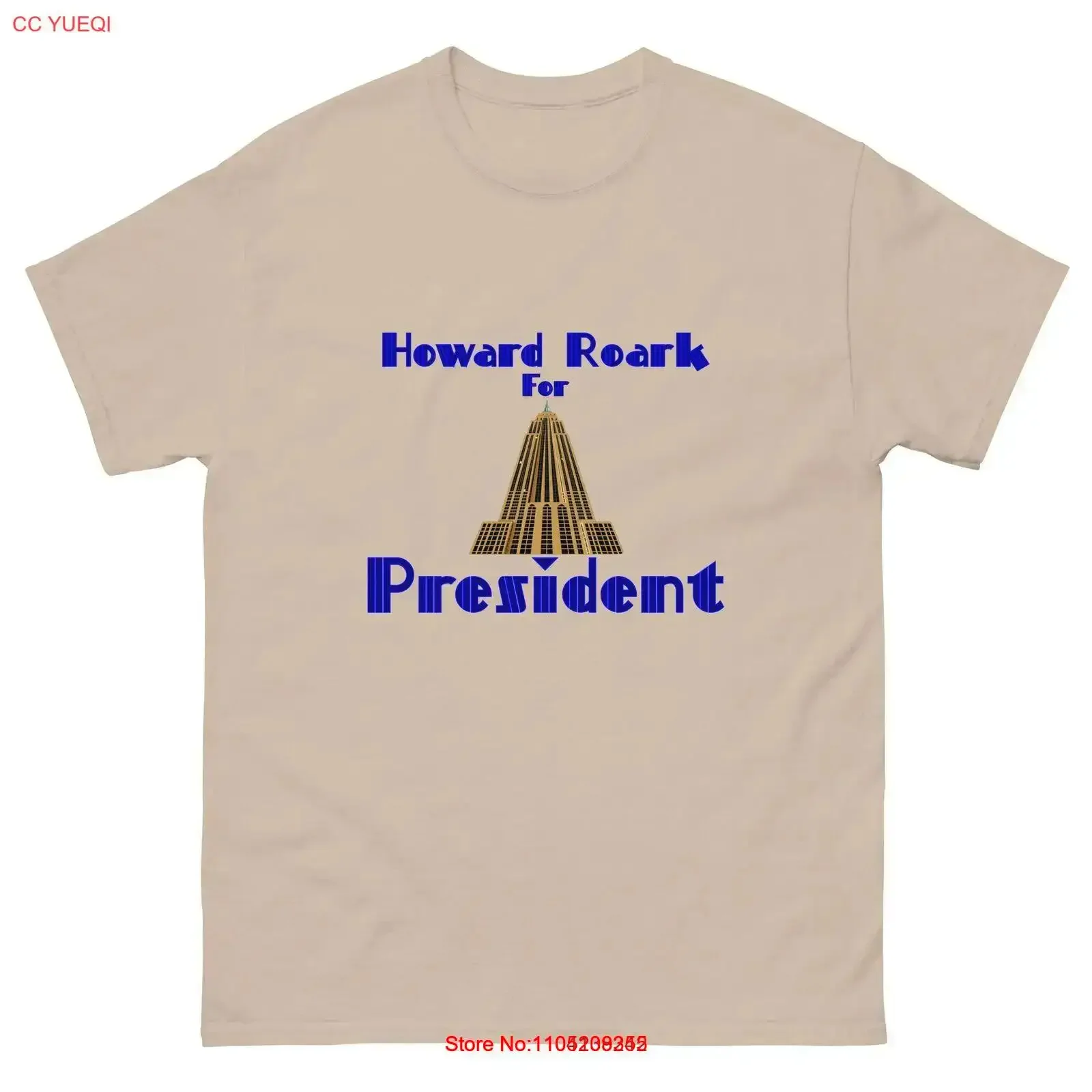 

Футболка Howard Roark for President Politics Ayn Rand Objectivism Freedom, винтажная потертая уличная одежда, универсальная