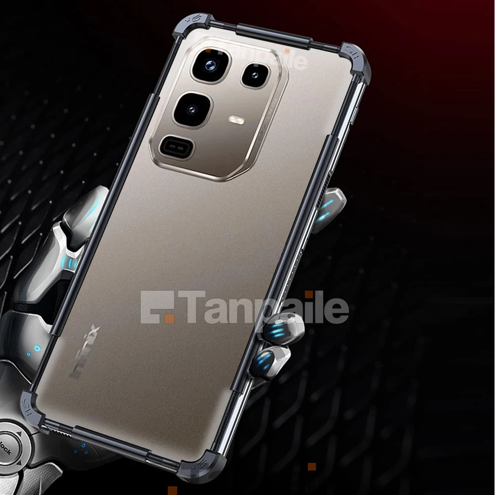 Bordo paraurti in metallo alluminio per Infinix Note 50 Pro+ 50X Custodia con telaio di bloccaggio antiurto