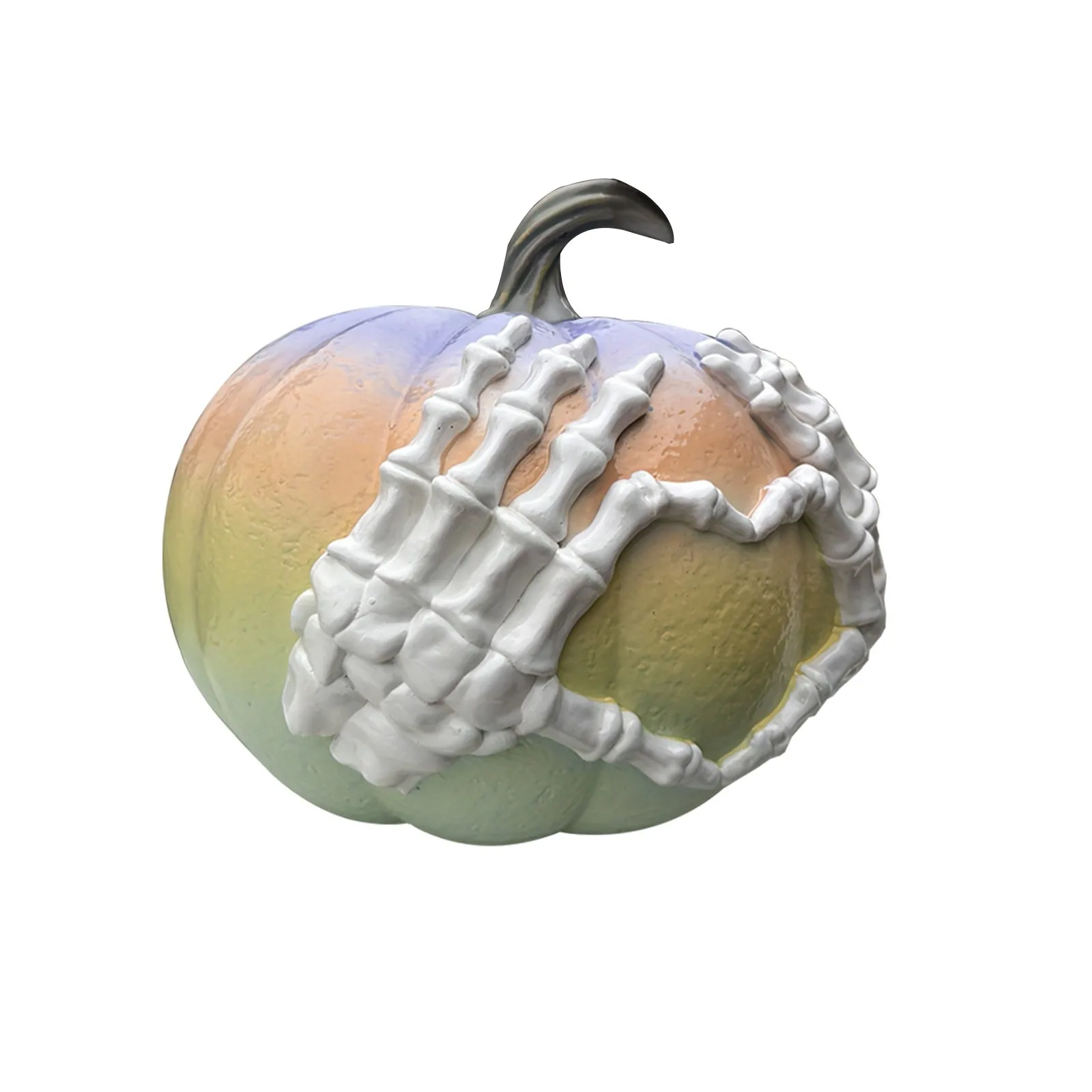

New Gothic Fall Decor Halloween Resin Handicraft Halloween Style Dopamine Hand Statue Decoration Home Table Statues Ornament
