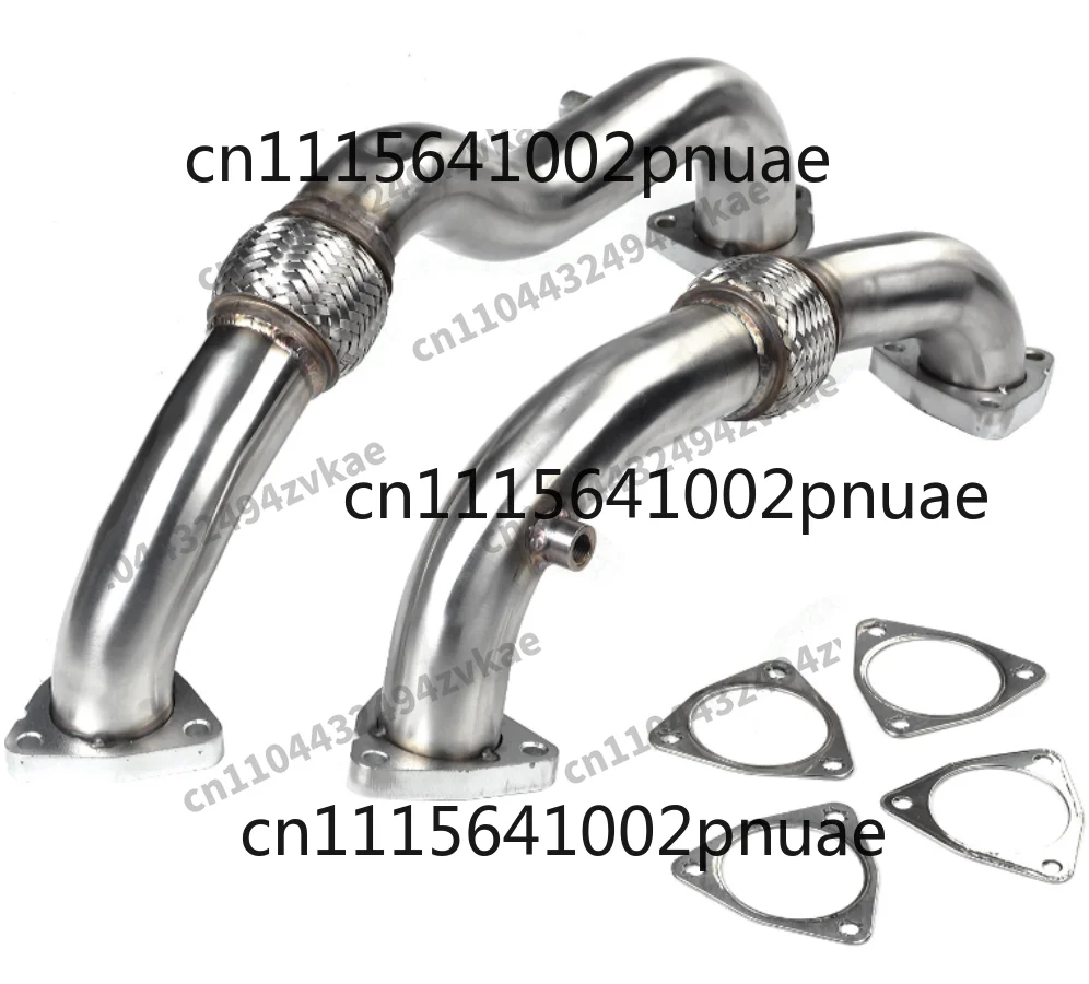 Automotive Parts Stainless Steel Exhaust System Pipe Replacement Gasket Kits for   6.4L Powerstroke Diesel 2008-2010