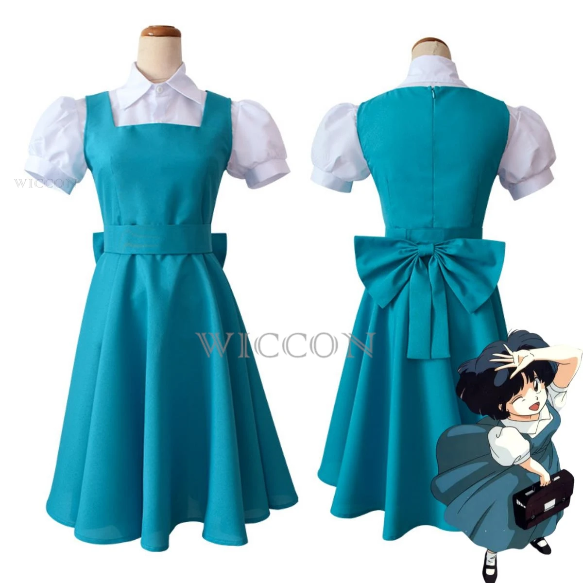 

Костюм для косплея аниме ranma1/2 Tendou Akane, японская школьная форма, камизол, Женская юбка, кавайный костюм для Хэллоуина, маскарада, бала