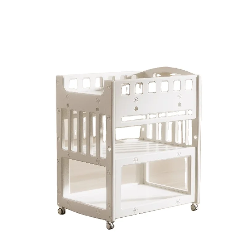 Multifunctional Baby Changing Table with Storage Basket Plastic for Dining & Bedroom