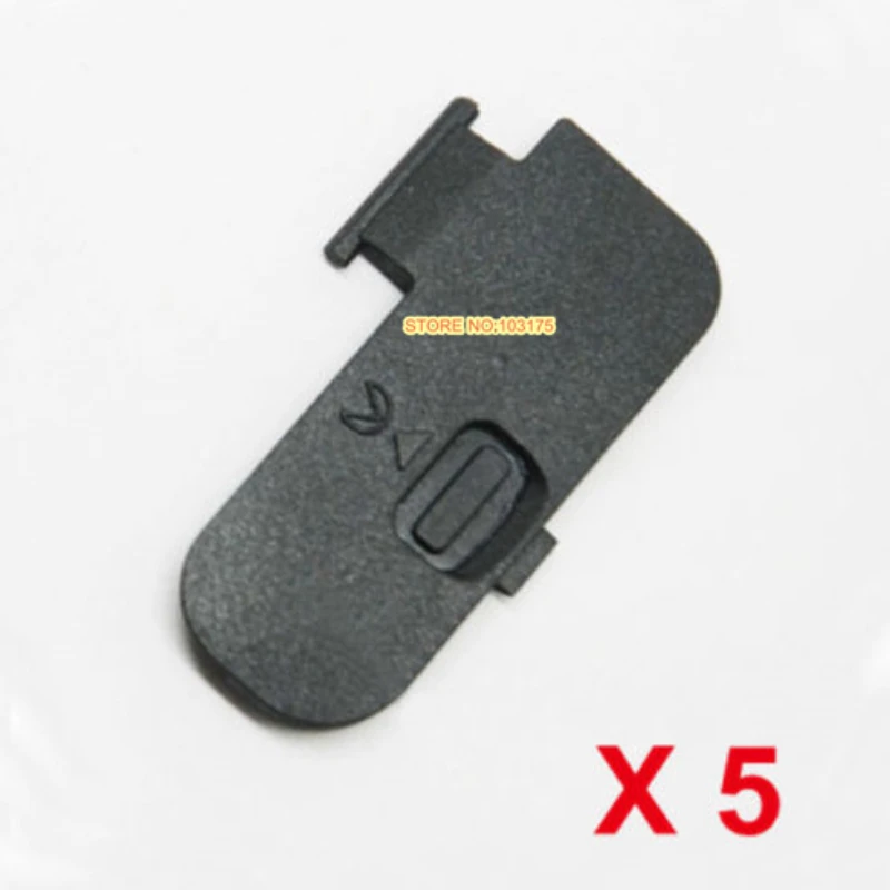 DSLRカメラバッテリードアカバー、交換部品、蓋キャップ、ニコンd3200に適合、新品、5個