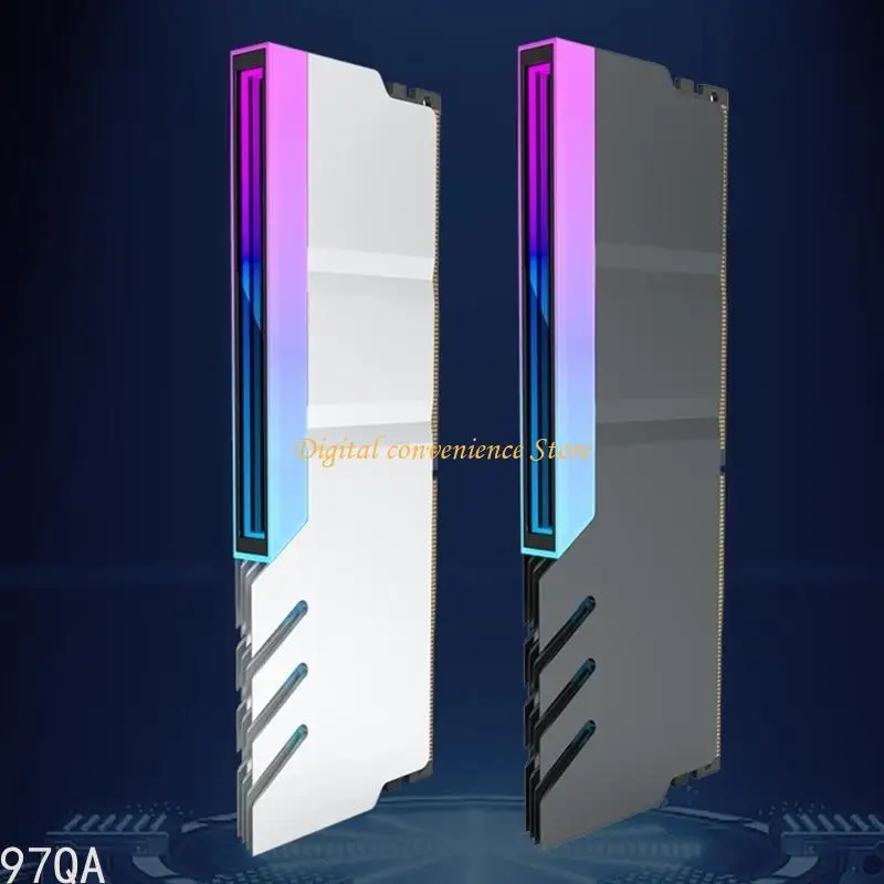 97Qa nhiệt bộ nhớ Tổ tản nhiệt Bộ tản nhiệt Vest argb ánh sáng tản nhiệt S -tản nhiệt Thiết kế nhôm nhiệt điện tản nhiệt