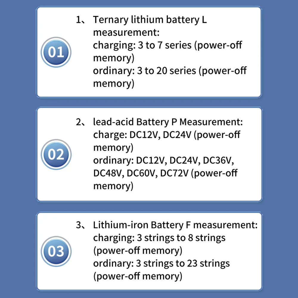 Typ-C USB DC8-100V 4829 Auto-Batterie-Voltmeter Ladezustandsanzeige Lithium-Batterie-Kapazitätsmesser Test-Display LED-Tester – Detail 10
