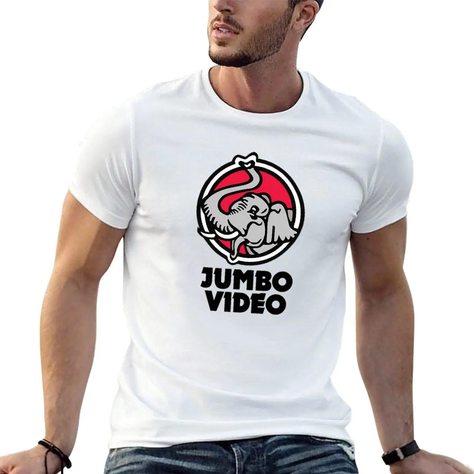 Jumbo Video T-Shirt Work Duty Casual T-Shirt