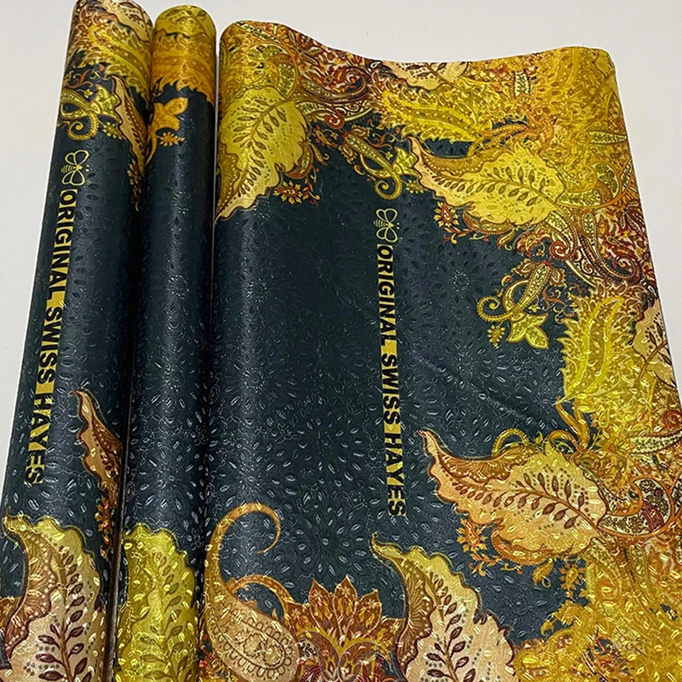 

Pre-Styled Auto Gele Fabric for Women, 2-PC Nigerian Aso Oke Headwrap Set with African Head Tie and Shawl for Wedding TX-3-6