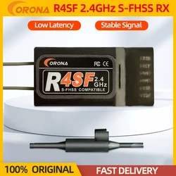 Corona R4SF Receiver 2.4G S-FHSS/FHSS 4CH RX Compatible FUTABA T6J T8J T14SG 16SZ Remote Control Transmitter Airplane