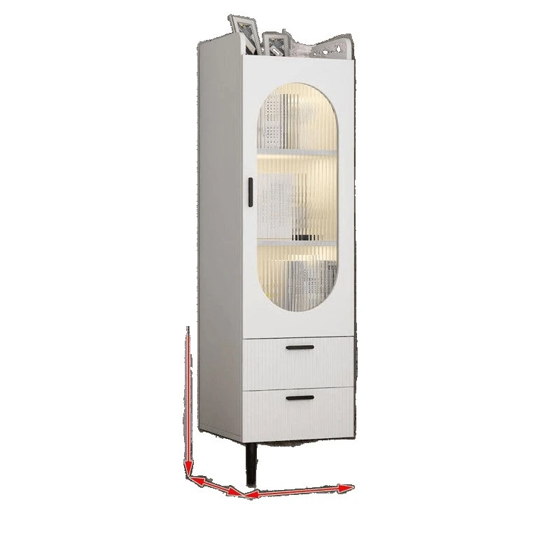 Household crevice storage cabinet, living room storage corner cabinet, locker, living room