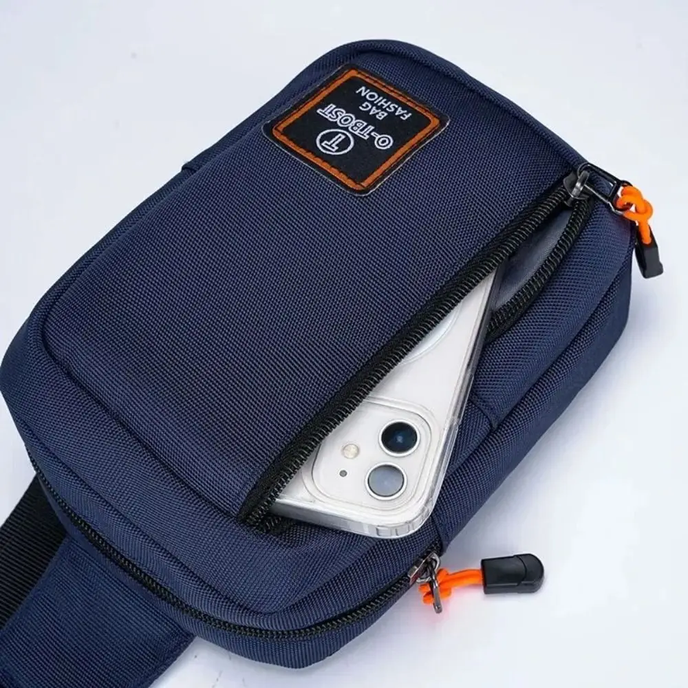 

Oxford Cloth Men's Shoulder Bag Anti-theft Large Capacity Travel Crossbody Bag Multi-layer Outdoor Small Backpack