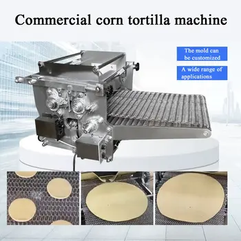 Automatický lis na tortilly, stroj na výrobu pita chleba, stroj na výrobu kukuřičných tortill, stroj na výrobu tenkých plátů na palačinky 10 nejlepší prodej Automatický stroj na tortilly - №3