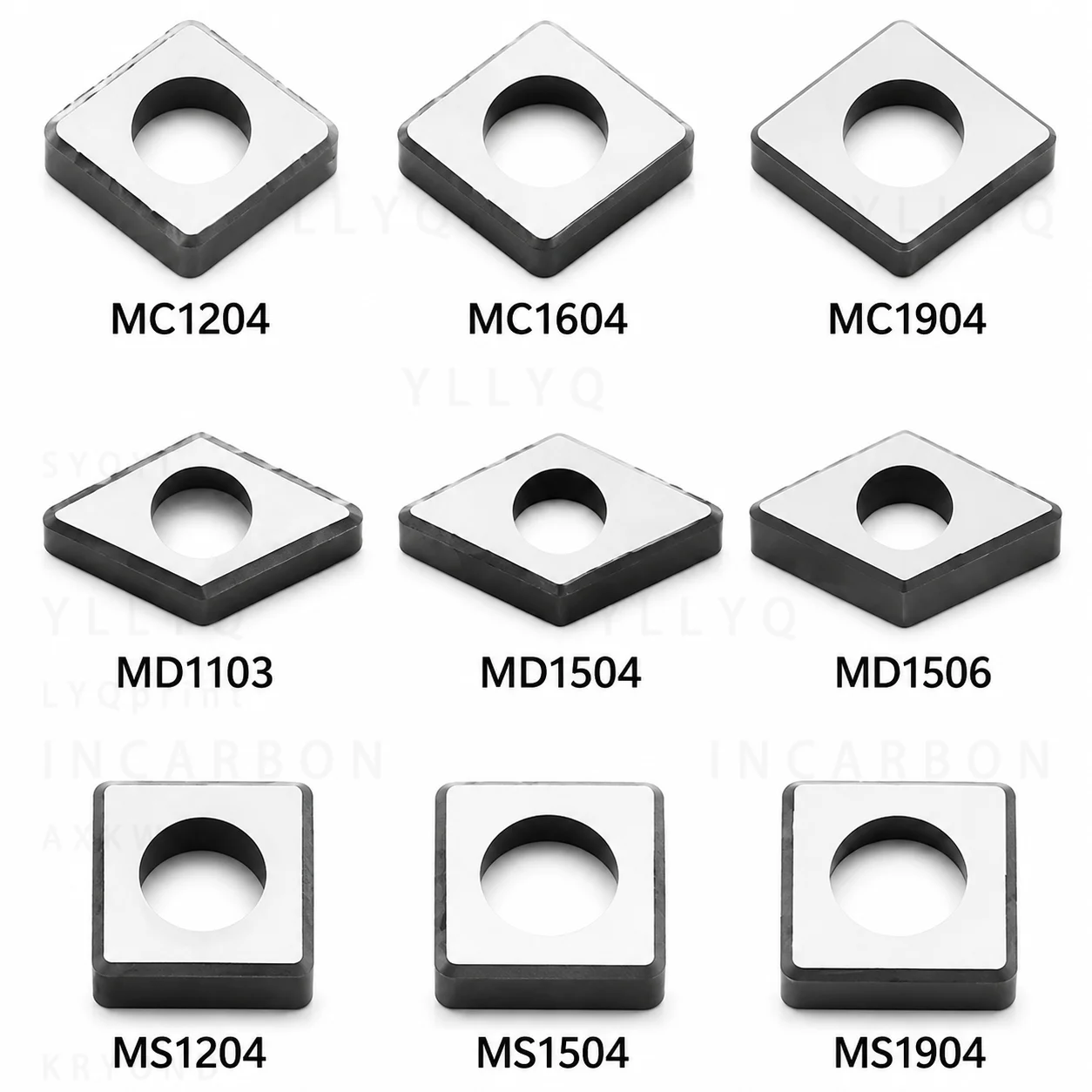NEW 10pcs Cutter Bar Shim MT1603 MT2204 STM1603 MW0804 MD1103 MD1504 MD1506 MS1204 MC1204 MV1603 Alloy Cutter Pad CNC Tool Base