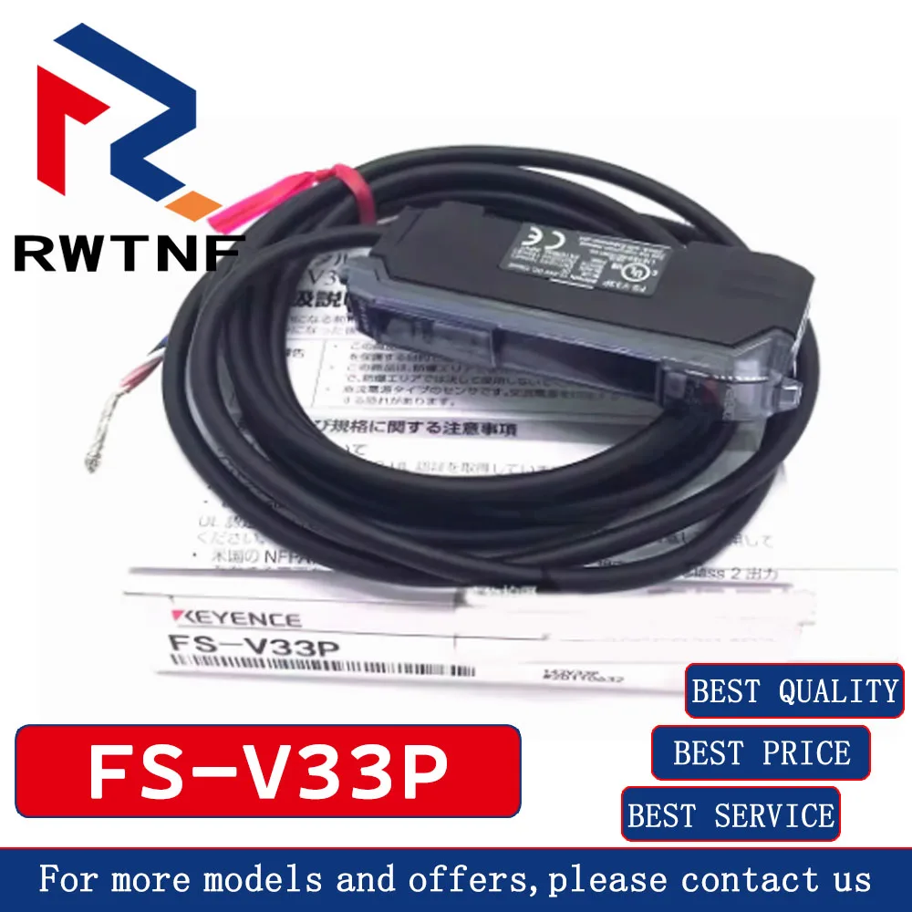 

Brand New Genuine KEYENCE FS-V33P Fiber amplifier sensor, 100% original warehouse stock