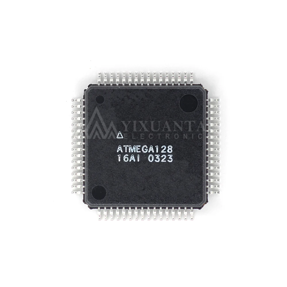 DIY 5PCS New original ATMEGA128-16AI IC MCU 8BIT 128KB FLASH 64TQFP ATMEGA128