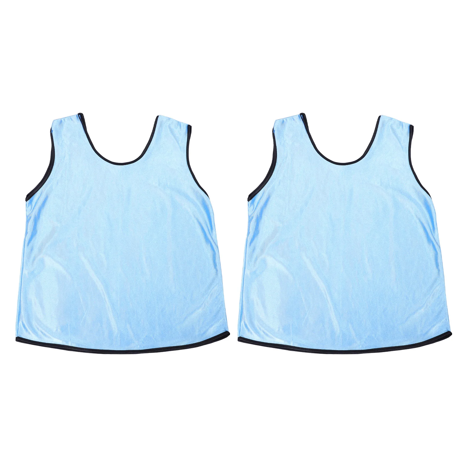 2 個チームトレーニングベスト通気性ポータブルサッカーバスケットボール練習ジャージピニー青少年大人スポーツベストトレーニング