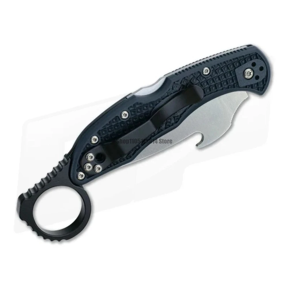 Pierścień sygnetowy: Aluminiowy spacer w stylu karambit z aluminium 6061-T6 do Sp Endura/Matriarch/Delica C10/C12/C11