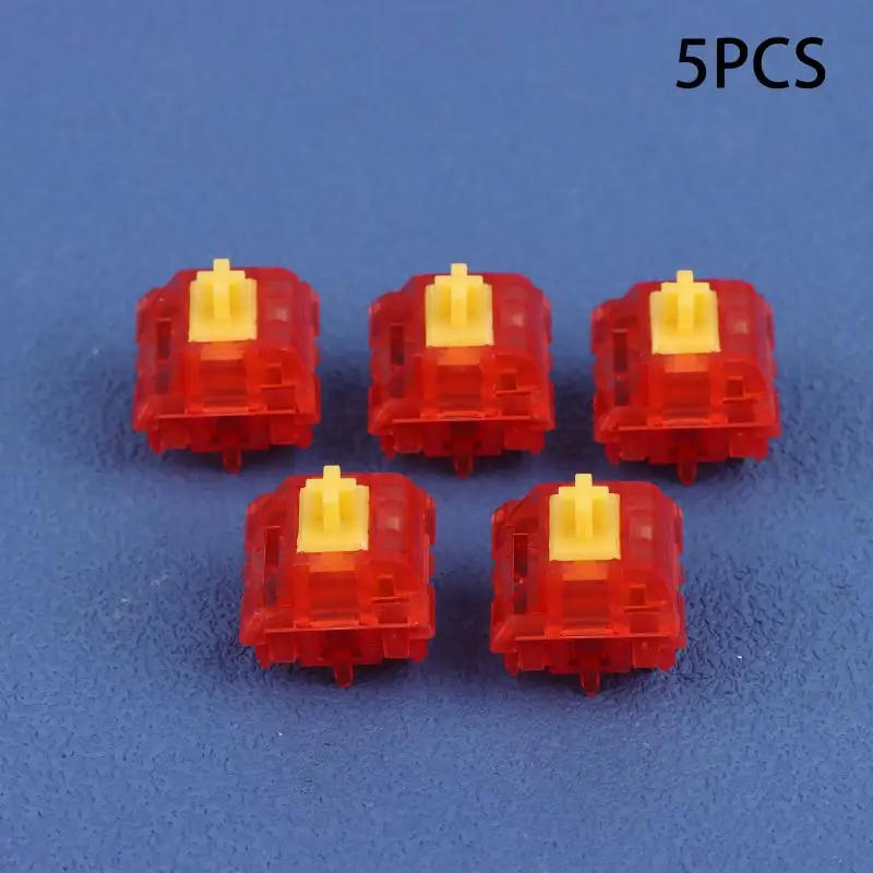 5PCS Y2 Switch Linear HIFI 32g 40g 48g 53g RGB Mechanical Gaming Keyboard Office Lubricated PC Accessories
