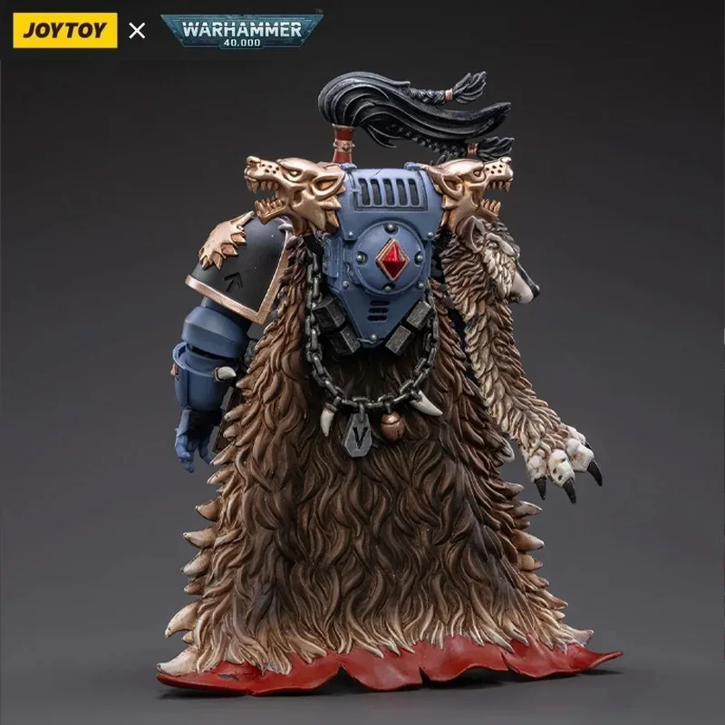 JoyToy Warhammer 40000 1/18 Space Wolves Ragnar Blackmane série figurine militaire Collection Garage Kit modèle Premium cadeau