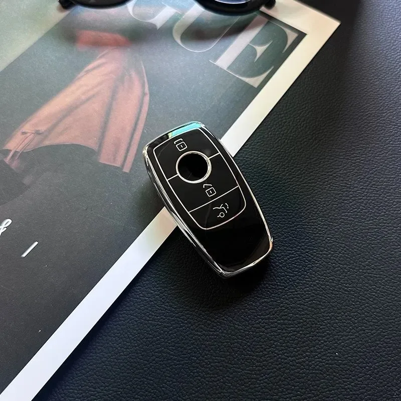 Compatible with Mercedes key cases for new C-Class, E-Class, E300L, GLB200L, GLC300L, C260L