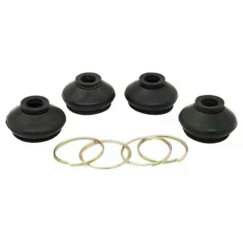 

4 шт. универсальные резиновые пылезащитные чехлы для шаровых опор рулевых тяг подвески для квадроциклов, картов и мотовездеходов