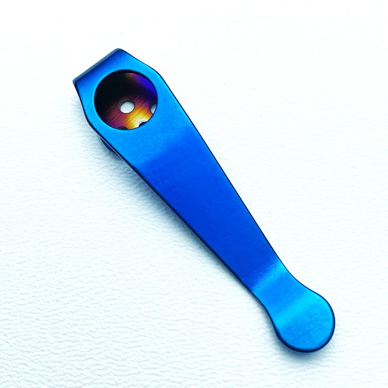 คลิปด้านหลัง Spider C81 C10ไทเทเนียมมีดคลิป Para 2 EDC พ็อกเก็ตเครื่องมืออุปกรณ์