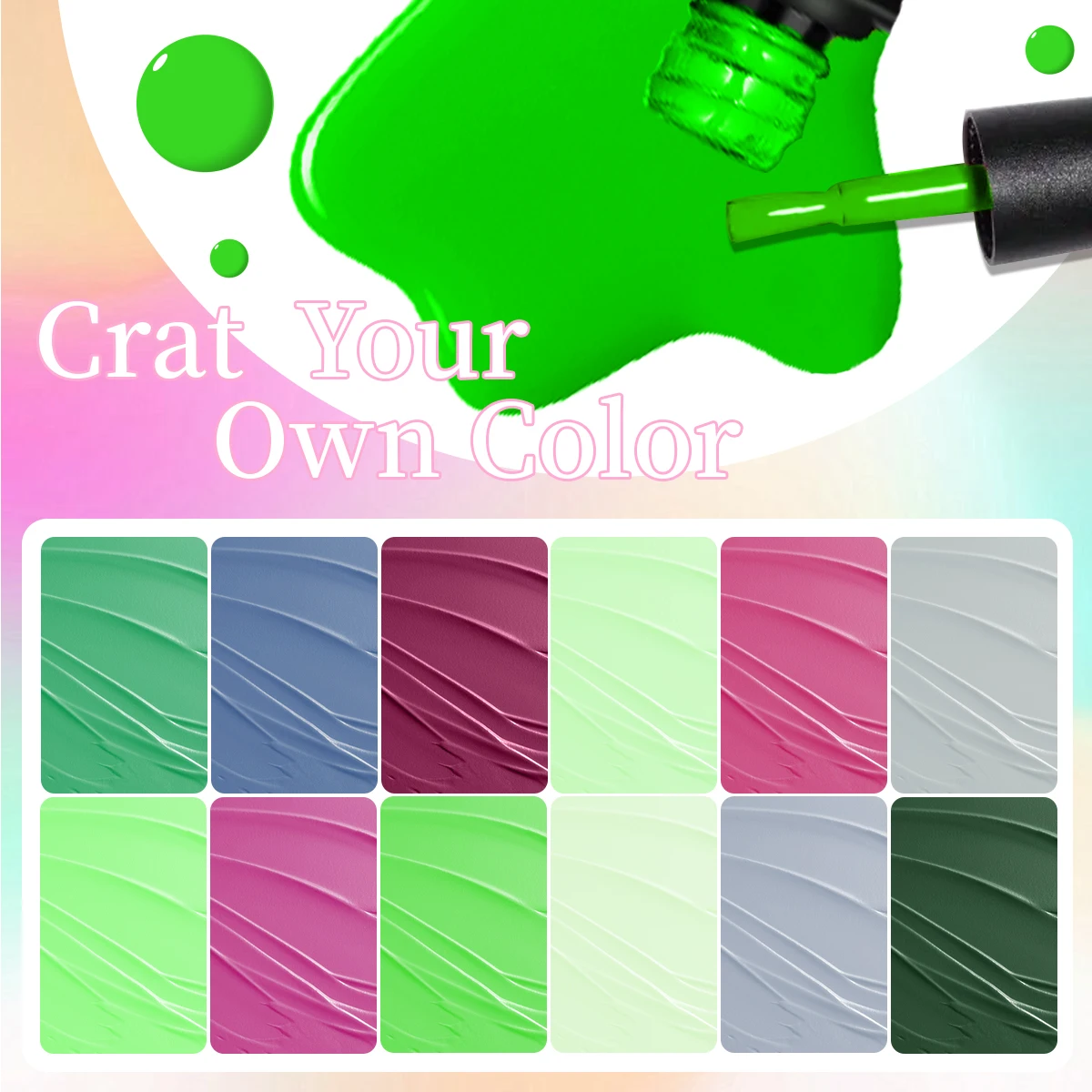 8-piece glitter gel nail polish summer semi permanent nail enhancement set reflection effect nail enhancement art tool